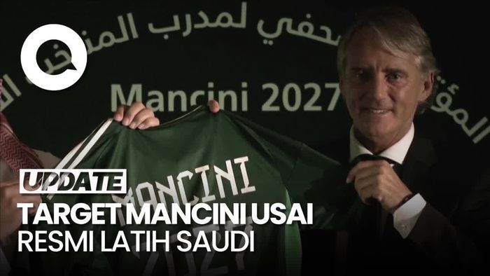 Target Mancini Bawa Arab Saudi Juara Piala Asia 2023
