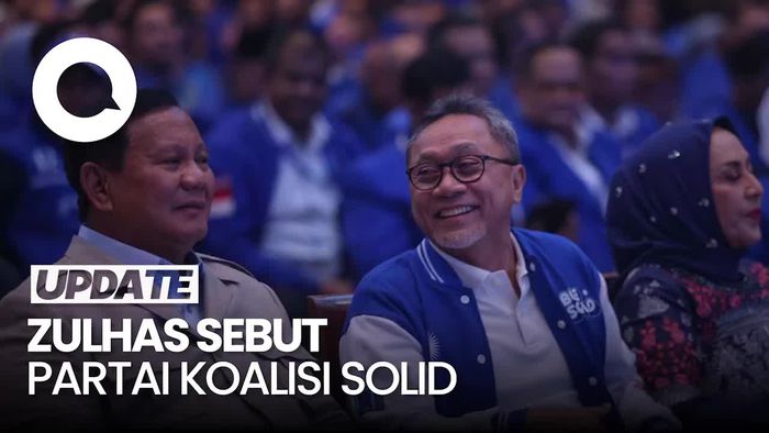 Zulhas di HUT ke-25 PAN: Insyaallah Prabowo Presiden Indonesia 
