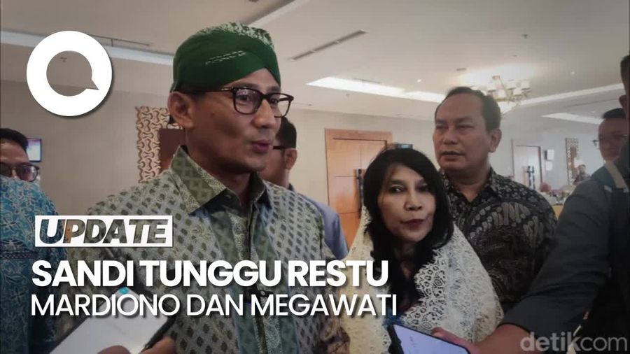 Soal Jadi Cawapres Ganjar, Sandi: Ibarat Pengantin Tinggal Tunggu Restu