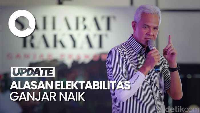 Ganjar Ungkap Faktor Elektabilitasnya Naik di Beberapa Survei