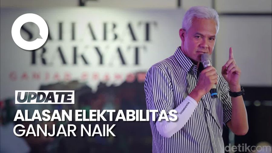 Ganjar Ungkap Faktor Elektabilitasnya Naik di Beberapa Survei