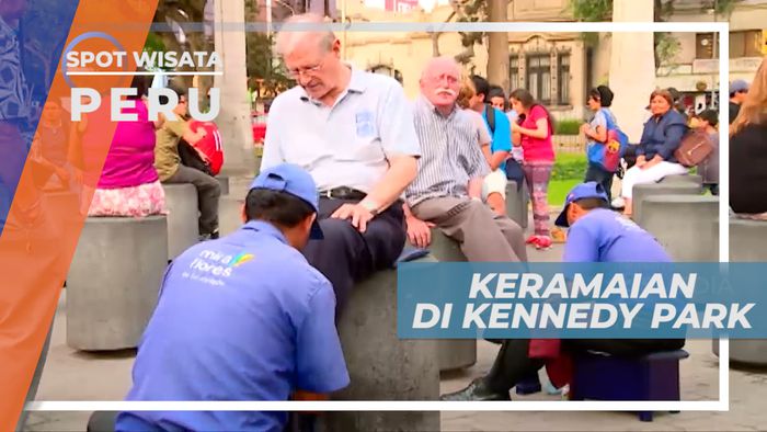Melepas Penat, Menikmati Suasana Sore Hari di Kennedy Park, Peru