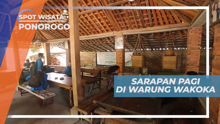 Menyantap Menu Sarapan Pagi yang Unik di Warung Kopi Kota Reog, Ponorogo