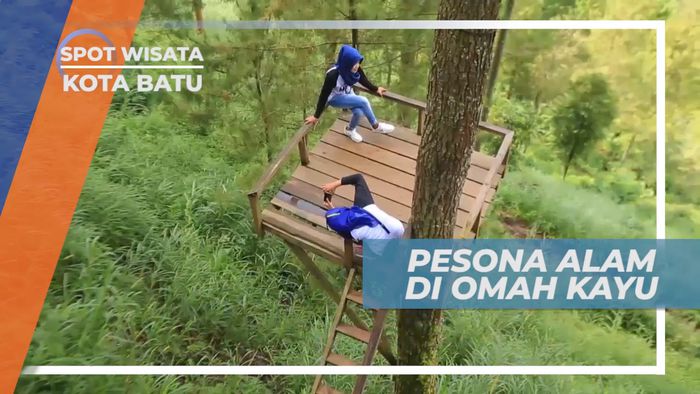 Berfoto Ria di Rumah Pohon Kota Batu
