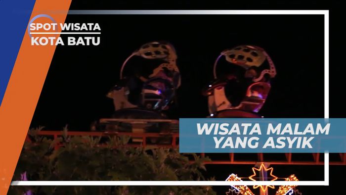 Kerlap-kerlip Lampion Berbagai Bentuk di Taman Kota Batu