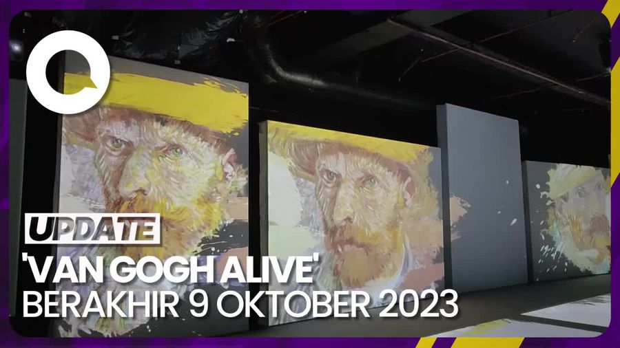 Pameran Van Gogh Alive Batasi Pengunjung Agar Tak Membludak Lagi