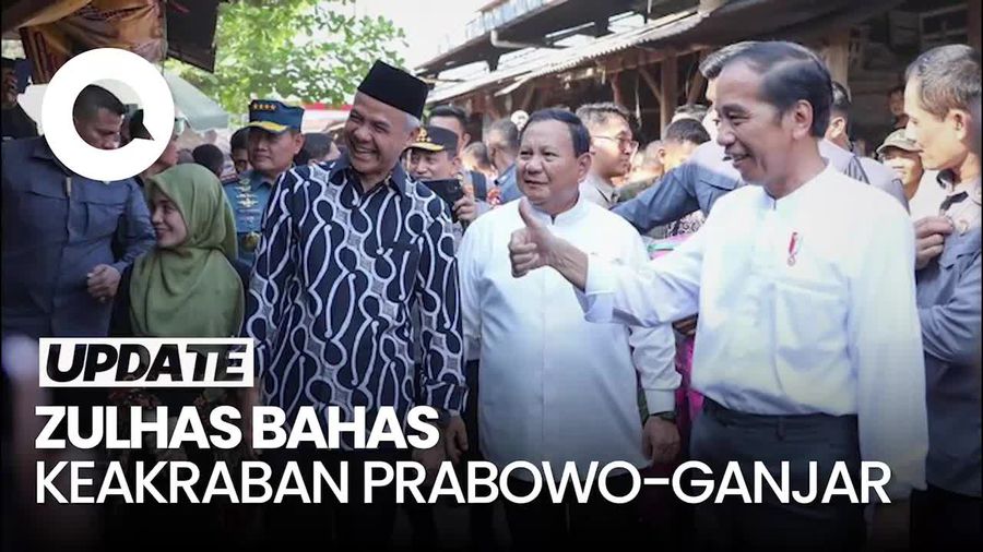 Zulhas soal Keakraban Prabowo-Ganjar di Pekalongan: Masa Bermusuhan Kuno