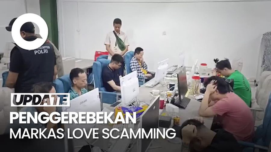 Momen Markas Love Scamming di Batam Digerebek, 88 WN China Ditangkap