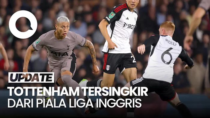 Piala Liga Inggris: Fulham Singkirkan Tottenham Lewat Adu Penalti