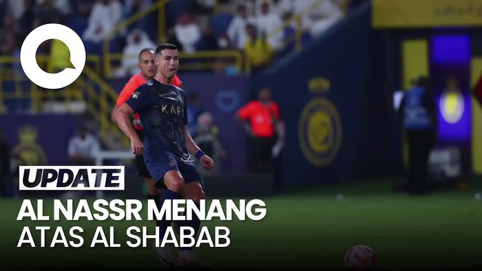 Al Nassr Hajar Al Shabab 4-0, Ronaldo Cetak Brace