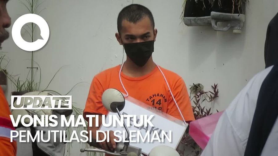 Tok! Pemutilasi Ayu di Pakem Sleman Divonis Mati