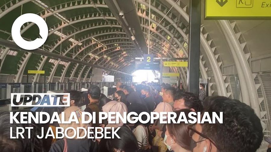 LRT Jabodebek Jalur Bekasi Alami Gangguan, Penumpang Tertahan