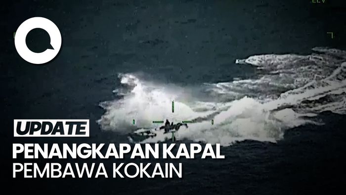 Detik-detik Penangkapan Kapal Pembawa 4,4 Ton Kokain di Meksiko