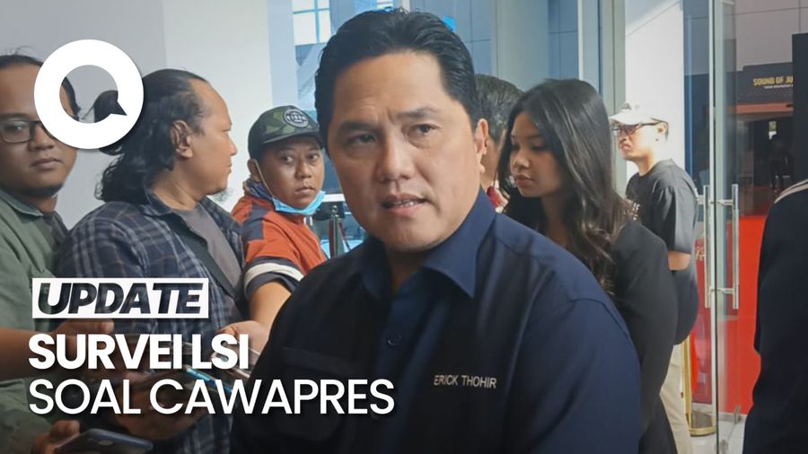 LSI: Erick Thohir Sosok Paling Pantas Dampingi Ganjar-Prabowo