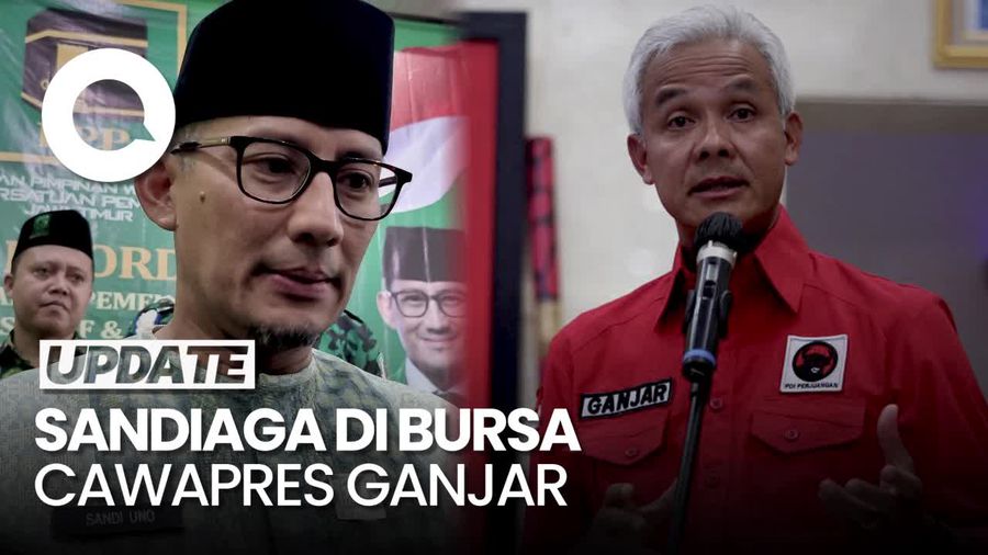 Sandiaga Bicara soal Kans Jadi Pendamping Ganjar