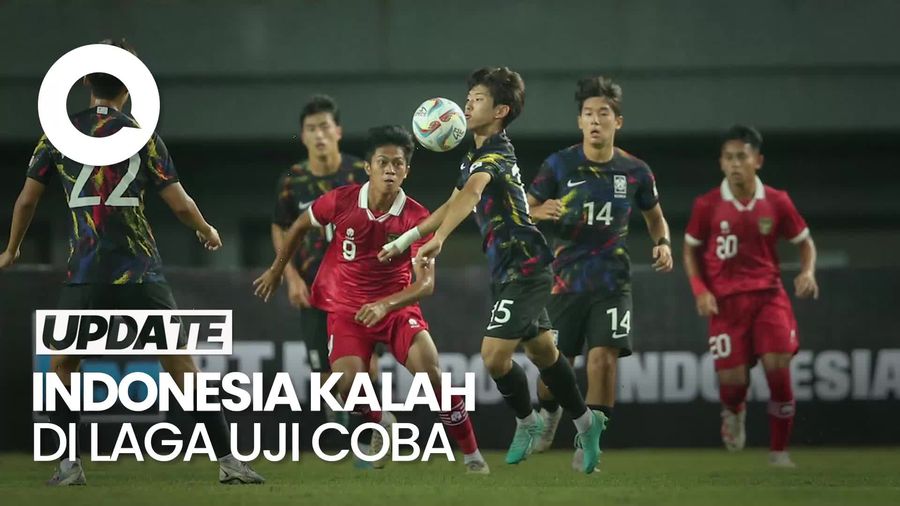 Timnas Indonesia U-17 Kalah 0-1 atas Korsel U-17 di Laga Uji Coba!