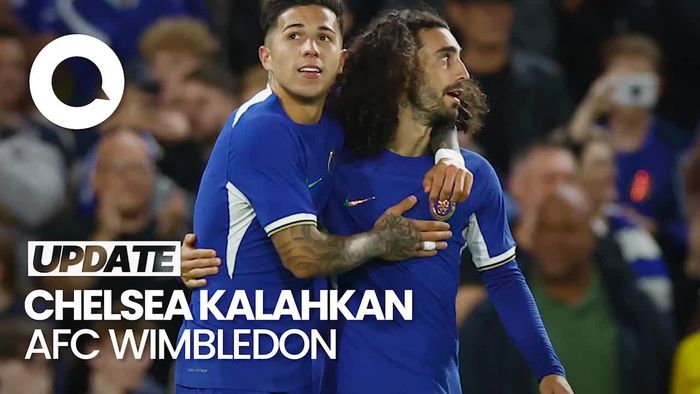 Hasil Piala Liga Inggris: Chelsea Menang 2-1 atas AFC Wimbledon