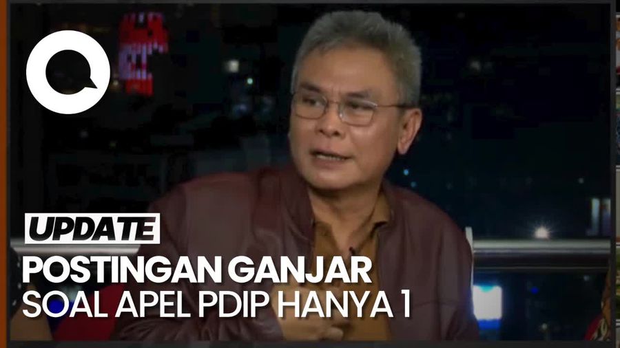 Ganjar Cuma Buat 1 Postingan soal Apel PDIP, Johan Budi: Mungkin Lupa