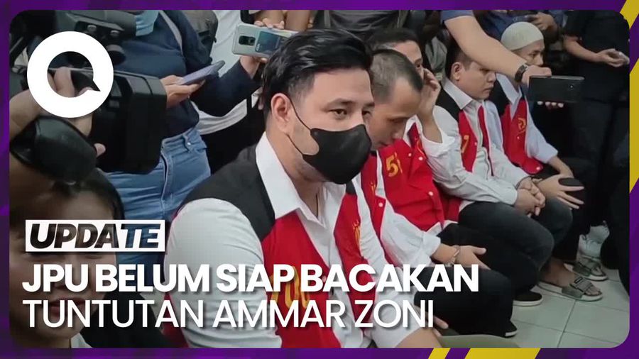 Ammar Zoni Kecewa Sidang Tuntutan Kasusnya Ditunda