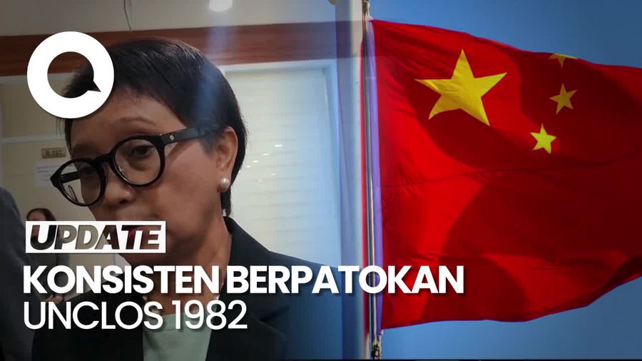 Respons Menlu RI soal China Disebut Rilis Peta Caplok Wilayah Sengketa