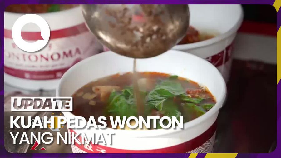 Bikin Laper: Cobain Wonton Kuah Pedas