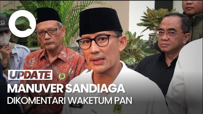 Komentar PAN soal Langkah Sandiaga Goda Demokrat-PKS Dukung Ganjar