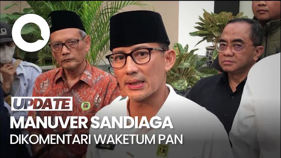 Komentar PAN soal Langkah Sandiaga Goda Demokrat-PKS Dukung Ganjar