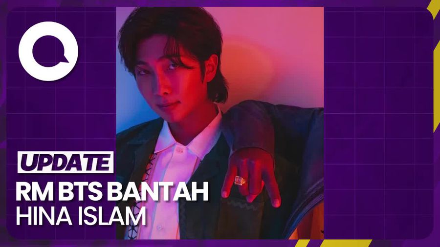 Klarifikasi RM BTS soal Dituding Hina Islam