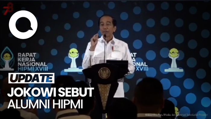 Jokowi: Alumni HIPMI Banyak yang Masuk Kabinet, Ada Juga Presiden