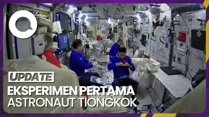 Melihat Eksperimen Perpindahan Panas Logam Cair Pertama di Luar Angkasa