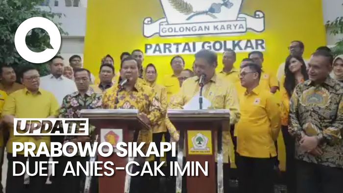 NasDem Usung Anies-Cak Imin, Prabowo: Santai-santai Saja