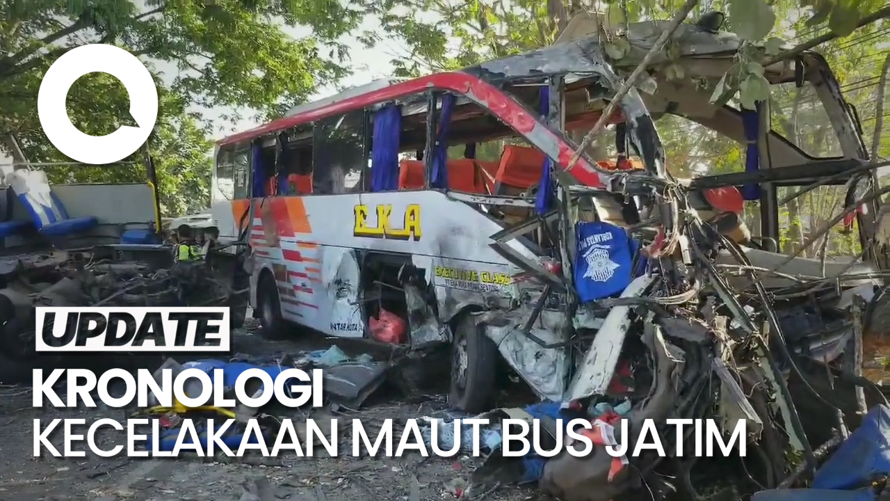 Sederet Fakta Kecelakaan Maut Bus Sugeng Rahayu Vs Bus Eka