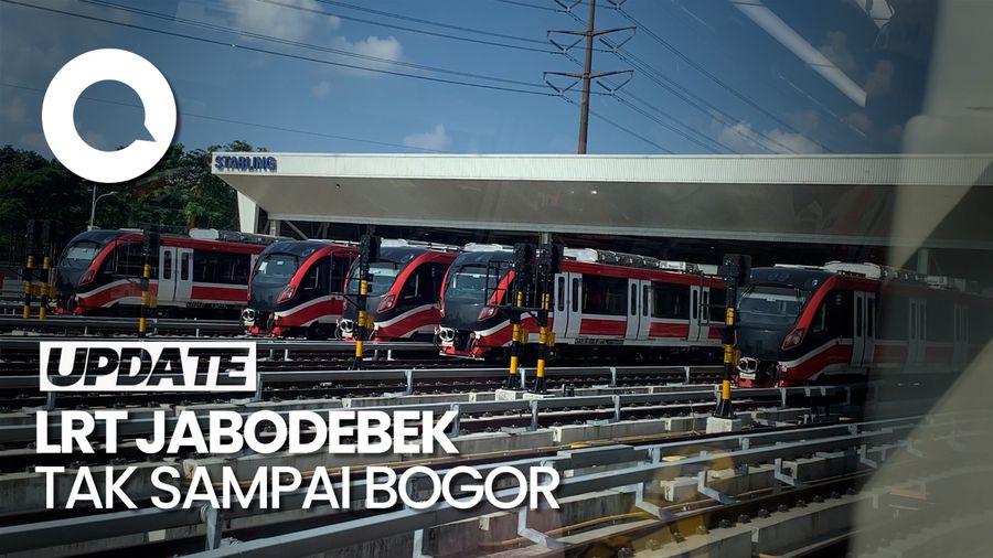 Terjawab Alasan Nama LRT Jabodebek Meski Tak Sampai ke Bogor