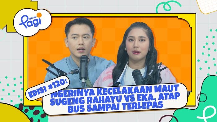 Ngerinya Kecelakaan Maut Sugeng Rahayu Vs Eka, Atap Bus Sampai Terlepas