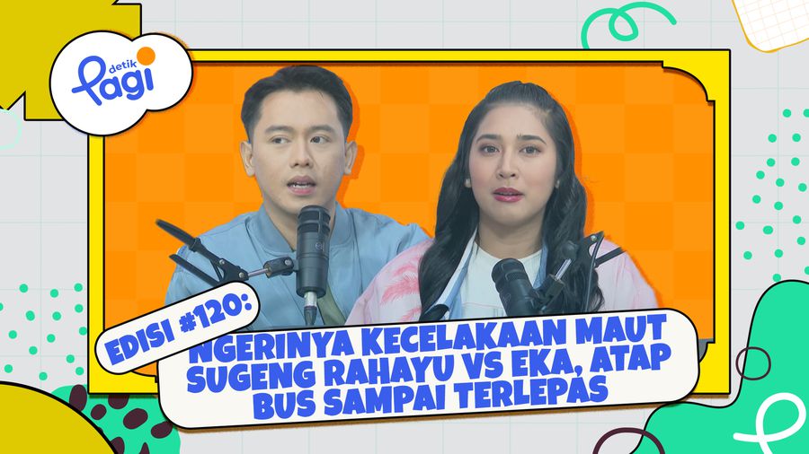 Ngerinya Kecelakaan Maut Sugeng Rahayu Vs Eka, Atap Bus Sampai Terlepas