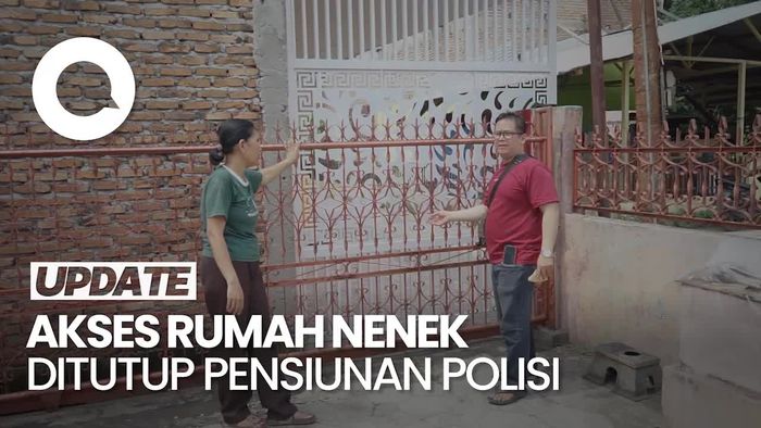 Akses Rumah Nenek 84 Tahun di Medan Ditutup Pensiunan Polisi