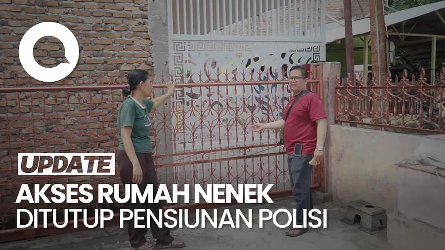 Akses Rumah Nenek 84 Tahun di Medan Ditutup Pensiunan Polisi