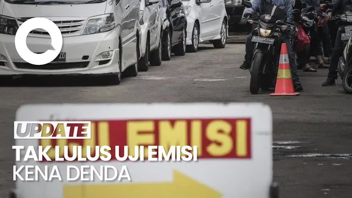 Siap-siap, Tilang Kendaraan Tak Lulus Uji Emisi Berlaku Besok