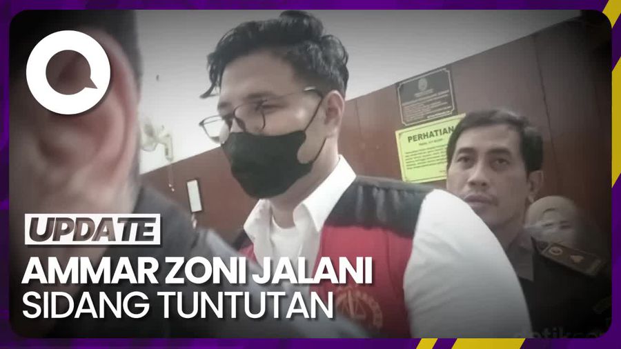 Ammar Zoni Jalani Sidang Tuntutan Kasus Narkotika Hari Ini