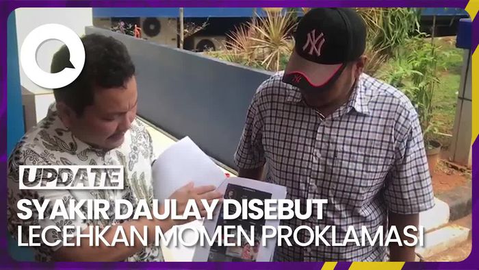 Buntut Parodikan Teks Proklamasi, Syakir Daulay Dilaporkan ke Polisi