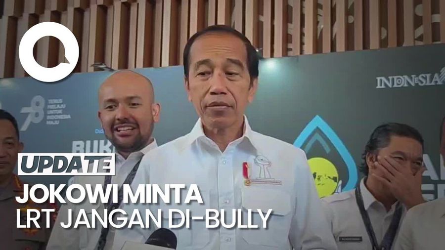 Jokowi Akan Koreksi-Evaluasi LRT yang Sempat Alami Gangguan
