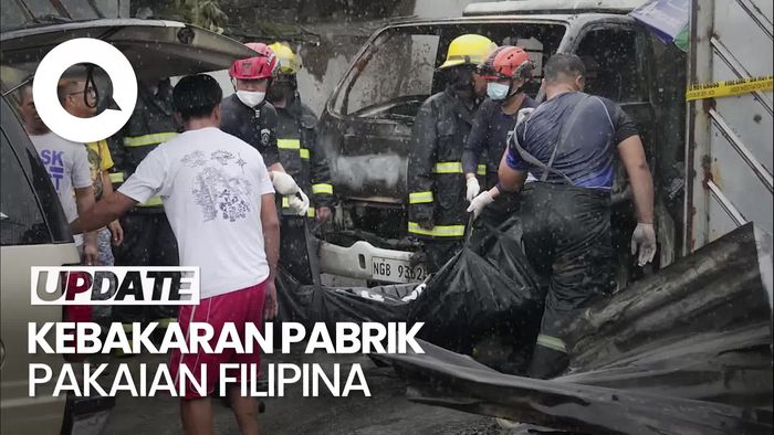 Pabrik Pakaian di Filipina Terbakar, 16 Orang Tewas