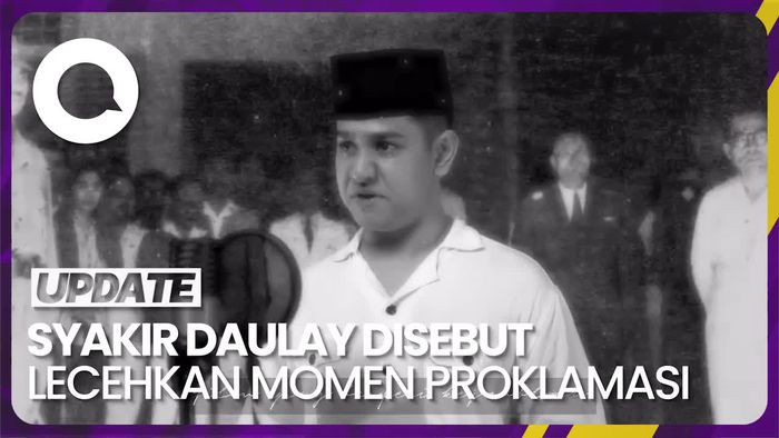 Parodi Teks Proklamasi Bikin Syakir Daulay Dipolisikan