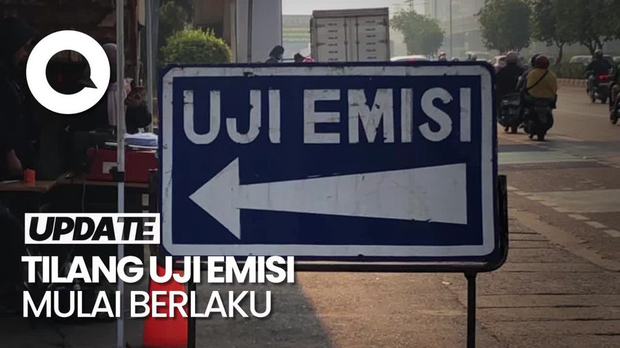 Hari Ini Tilang Uji Emisi Berlaku, Dendanya Sampai Rp 500 Ribu!