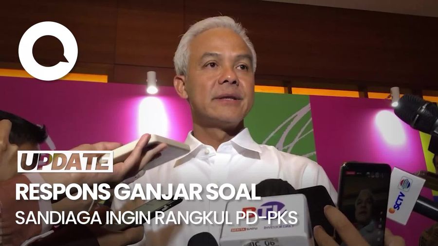 Ganjar Tak Khawatir Manuver PPP Ingin Rangkul Demokrat-PKS