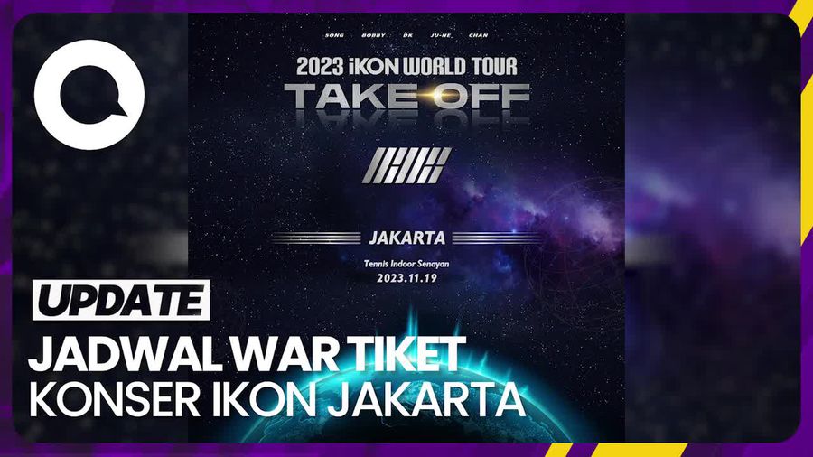 iKONIC Semangat! War Tiket Konser iKON di Jakarta Tanggal 7 September