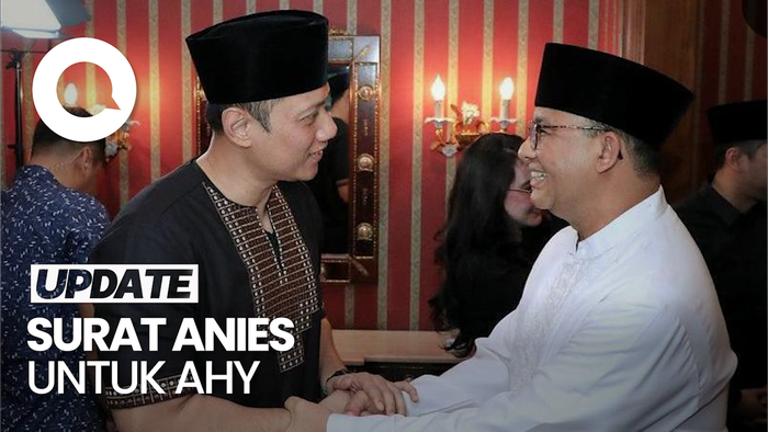Isi Surat Anies untuk AHY, Tertulis Minta Jadi Pasangan di Pilpres 2024