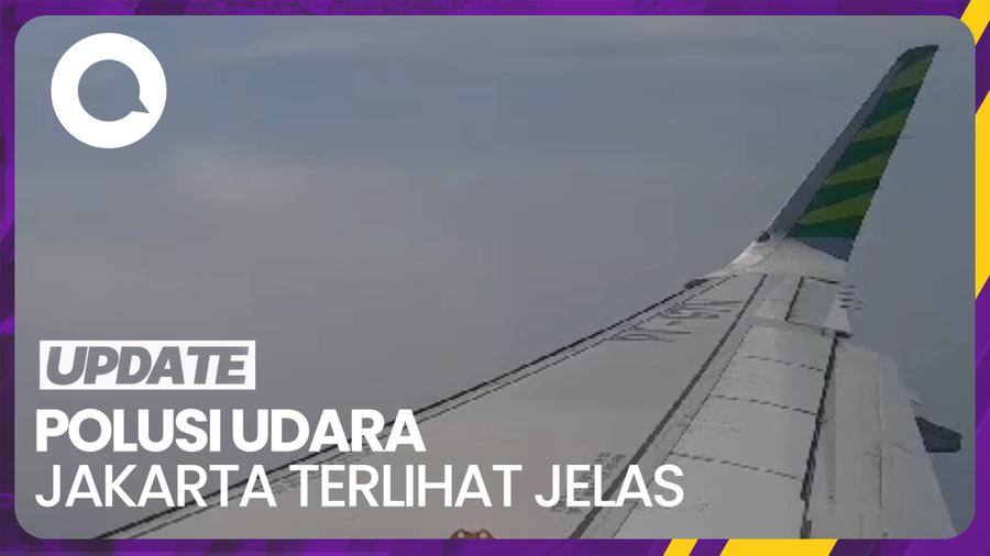  Lihat Perbedaan Langit Jakarta dan Bali dari Udara 