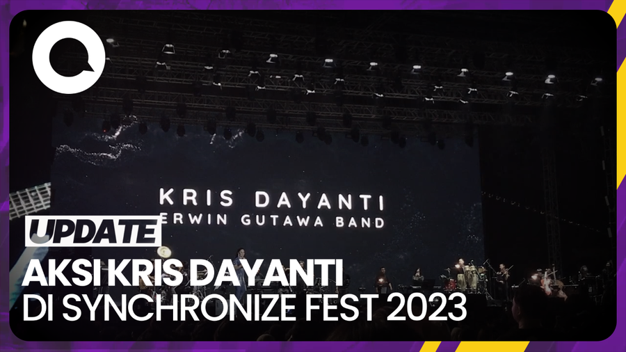 Manggung di Synchronize, Kris Dayanti Beri Oleh-oleh ke Penonton