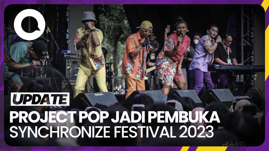 Nostalgia Bareng Project Pop di Synchronize Festival 2023